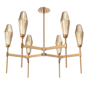 Hammerton Studio - CHB0049-37-NB-RB-001-L1 - LED Chandelier - Aalto - Novel Brass