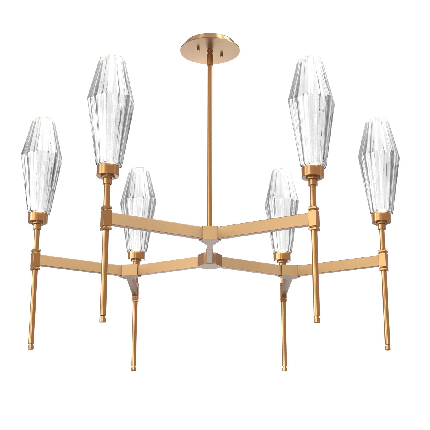 Hammerton Studio - CHB0049-37-NB-RC-001-L1 - LED Chandelier - Aalto - Novel Brass