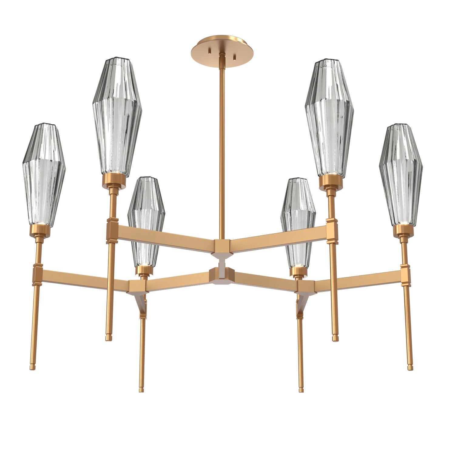 Hammerton Studio - CHB0049-37-NB-RS-001-L1 - LED Chandelier - Aalto - Novel Brass