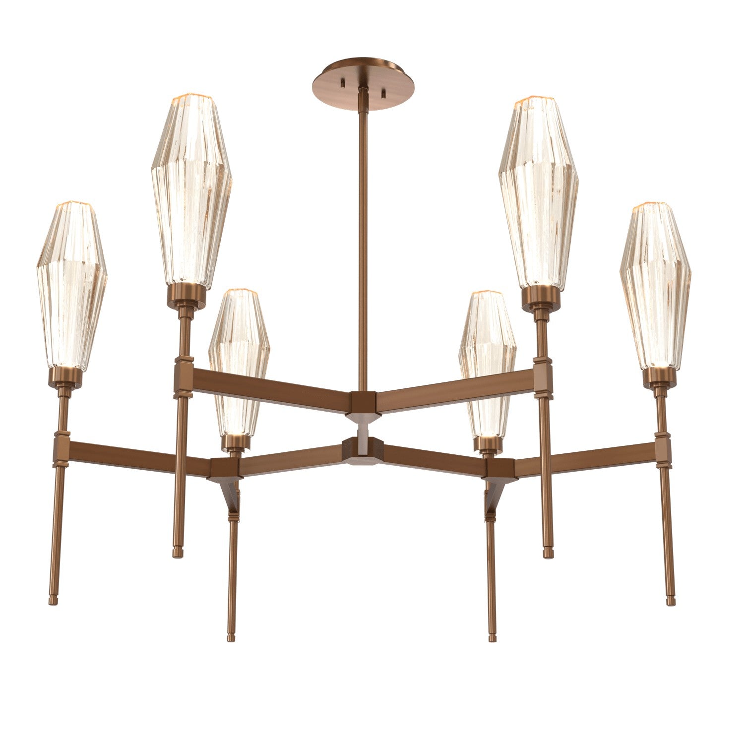 Hammerton Studio - CHB0049-37-RB-RA-001-L1 - LED Chandelier - Aalto - Oil Rubbed Bronze