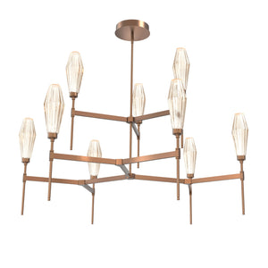 Hammerton Studio - CHB0049-54-BB-RA-001-L1 - LED Chandelier - Aalto - Burnished Bronze