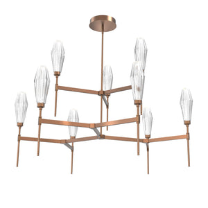 Hammerton Studio - CHB0049-54-BB-RC-001-L1 - LED Chandelier - Aalto - Burnished Bronze