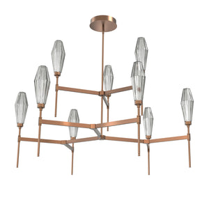 Hammerton Studio - CHB0049-54-BB-RS-001-L1 - LED Chandelier - Aalto - Burnished Bronze