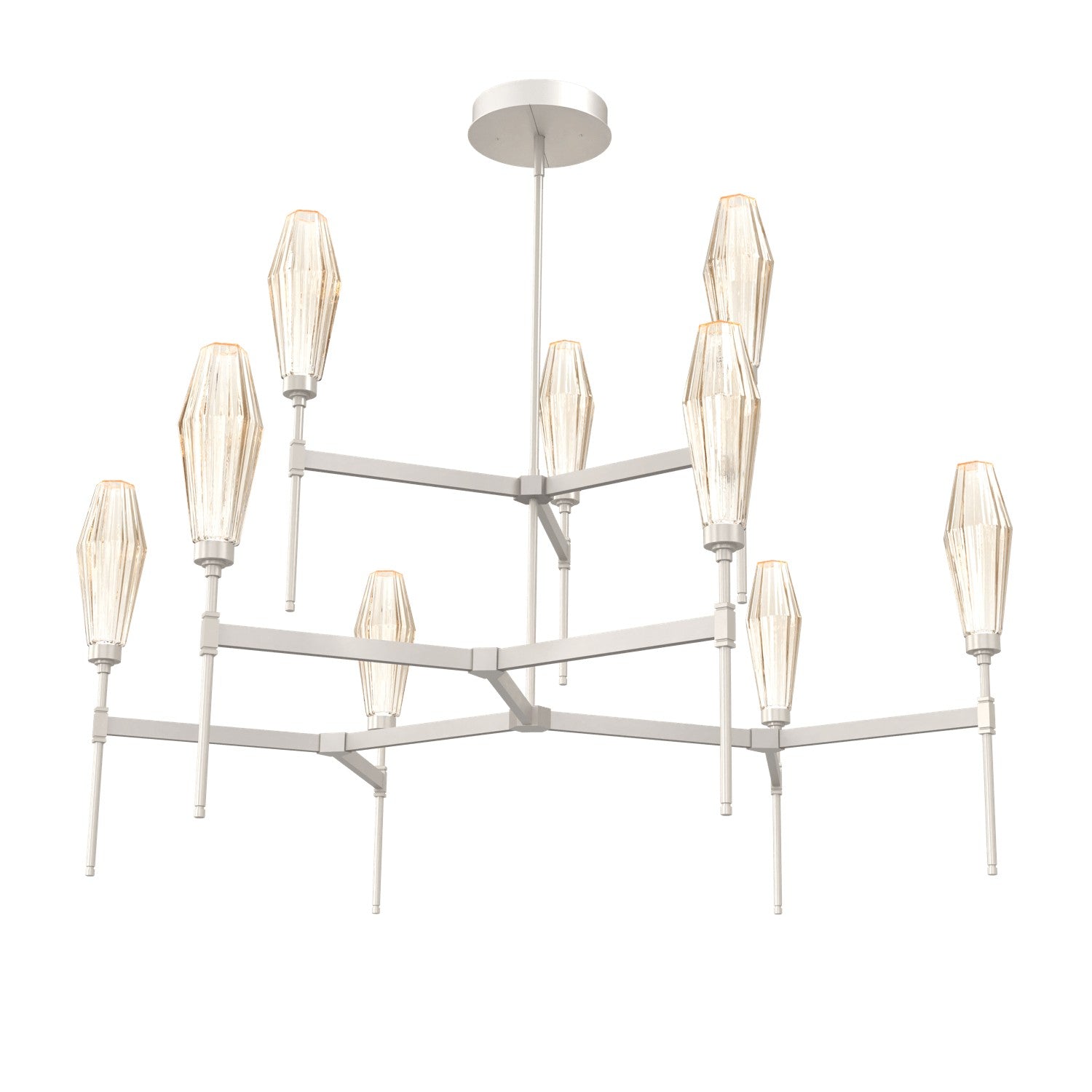 Hammerton Studio - CHB0049-54-BS-RA-001-L1 - LED Chandelier - Aalto - Beige Silver