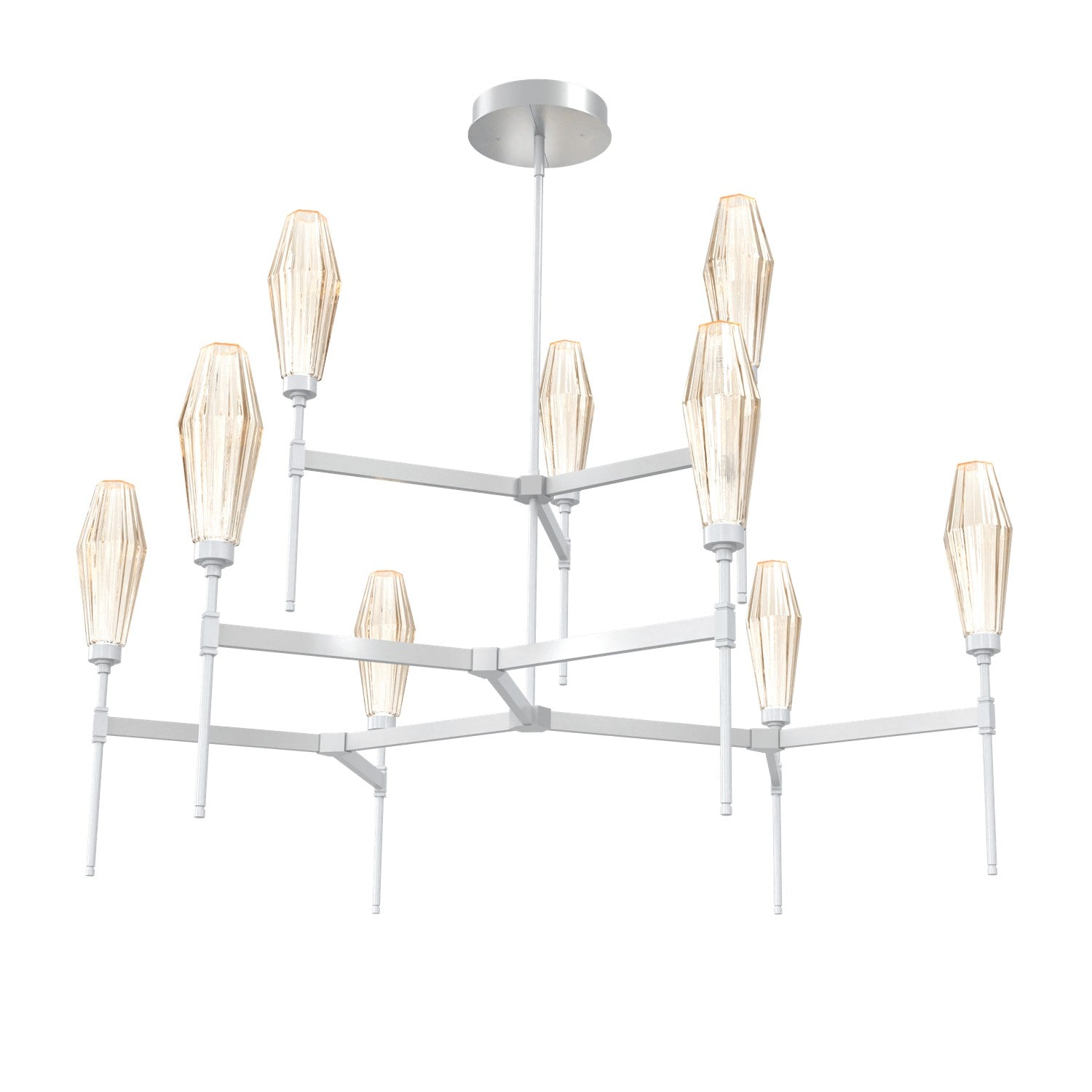 Hammerton Studio - CHB0049-54-CS-RA-001-L1 - LED Chandelier - Aalto - Classic Silver