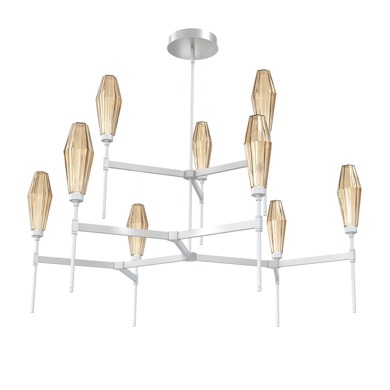 Hammerton Studio - CHB0049-54-CS-RB-001-L1 - LED Chandelier - Aalto - Classic Silver