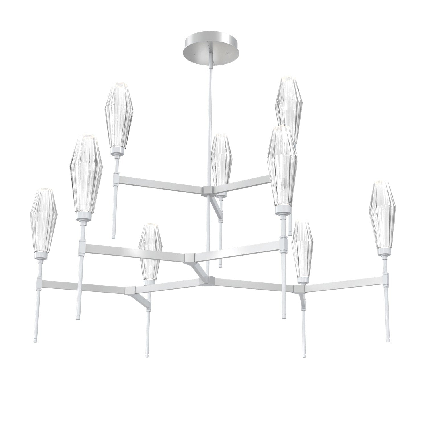 Hammerton Studio - CHB0049-54-CS-RC-001-L1 - LED Chandelier - Aalto - Classic Silver