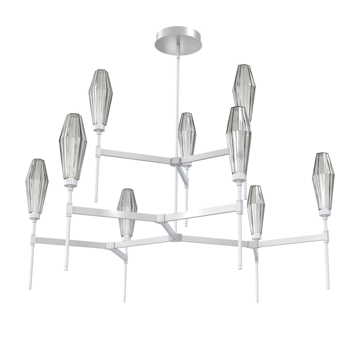 Hammerton Studio - CHB0049-54-CS-RS-001-L1 - LED Chandelier - Aalto - Classic Silver