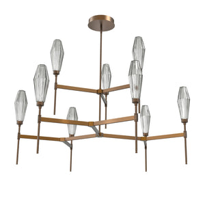 Hammerton Studio - CHB0049-54-FB-RS-001-L1 - LED Chandelier - Aalto - Flat Bronze