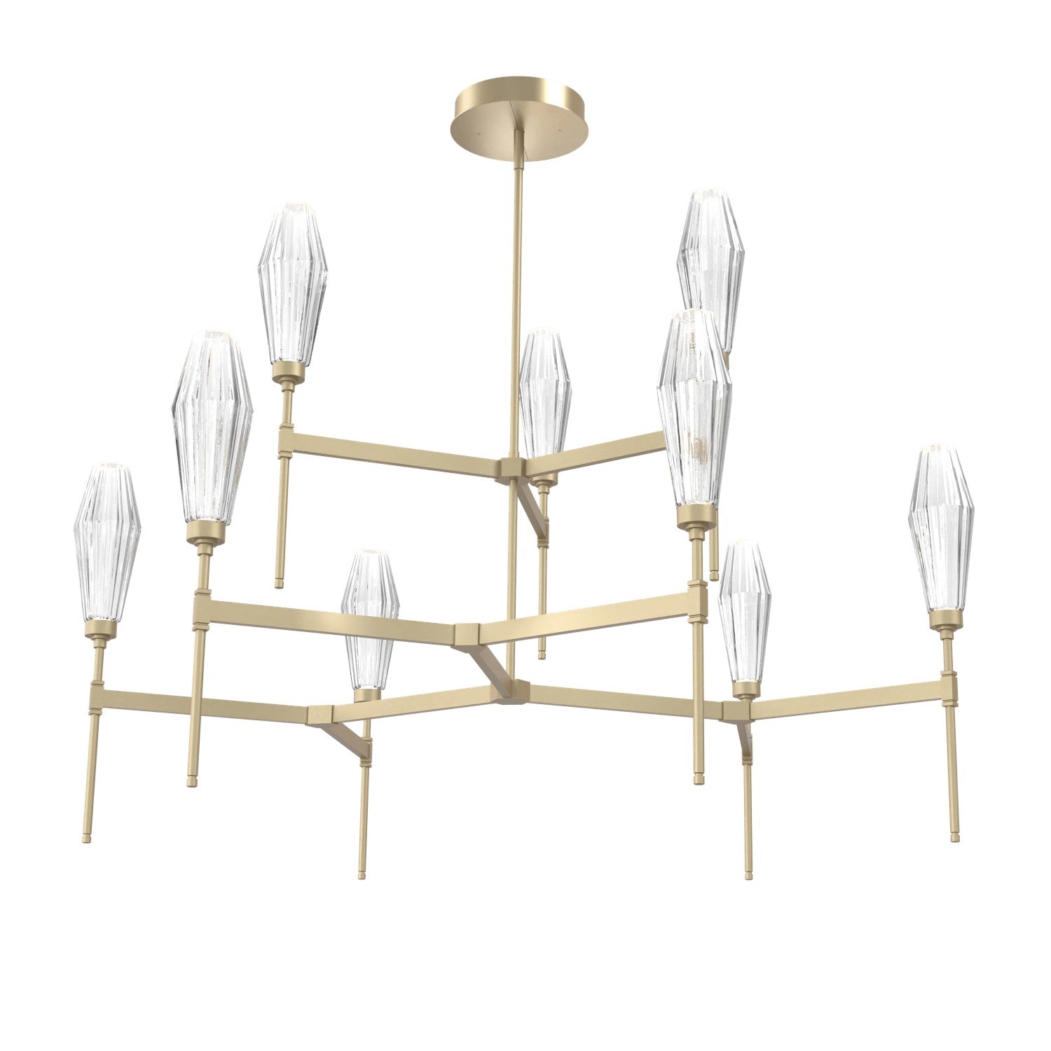 Hammerton Studio - CHB0049-54-GB-RC-001-L1 - LED Chandelier - Aalto - Gilded Brass