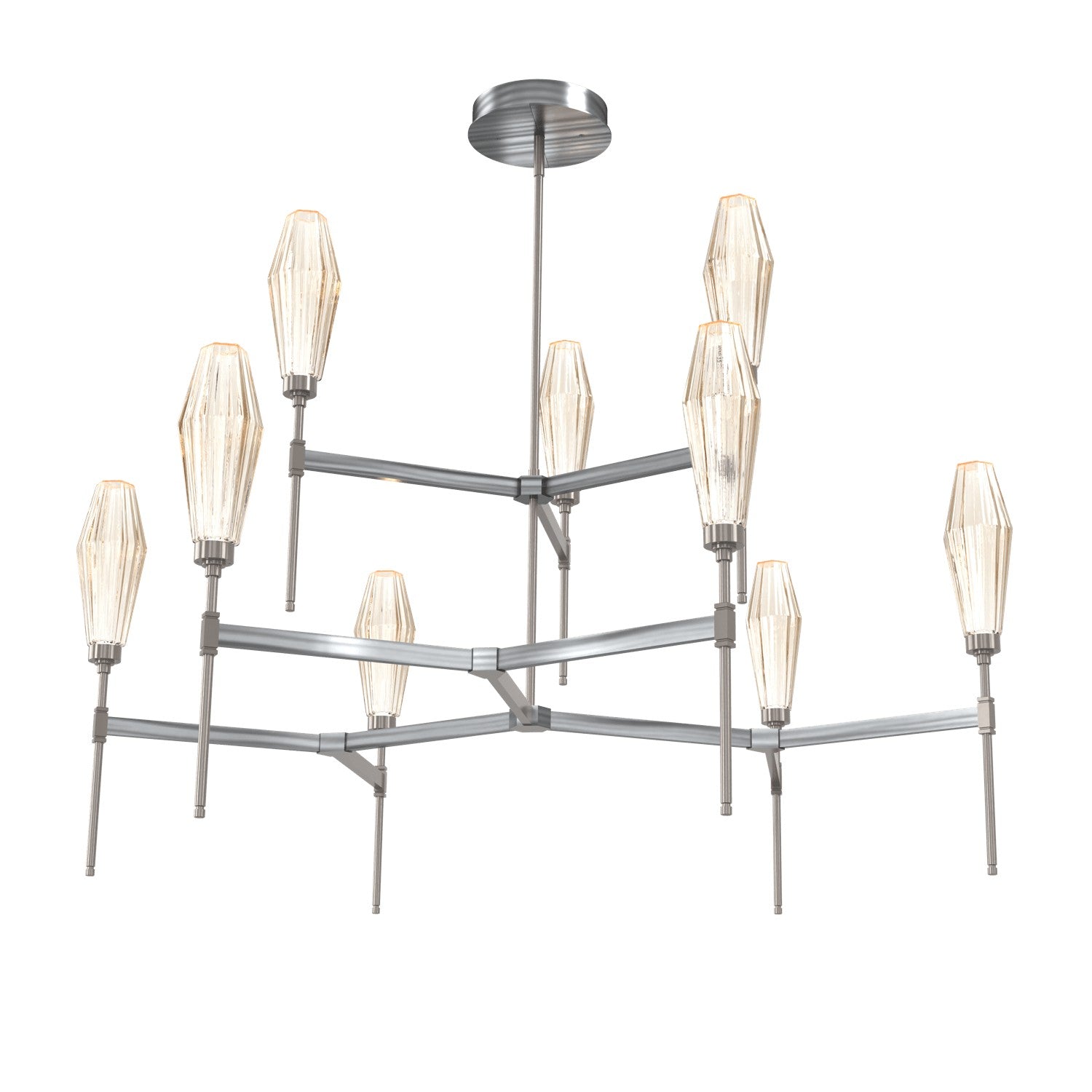 Hammerton Studio - CHB0049-54-GM-RA-001-L1 - LED Chandelier - Aalto - Gunmetal