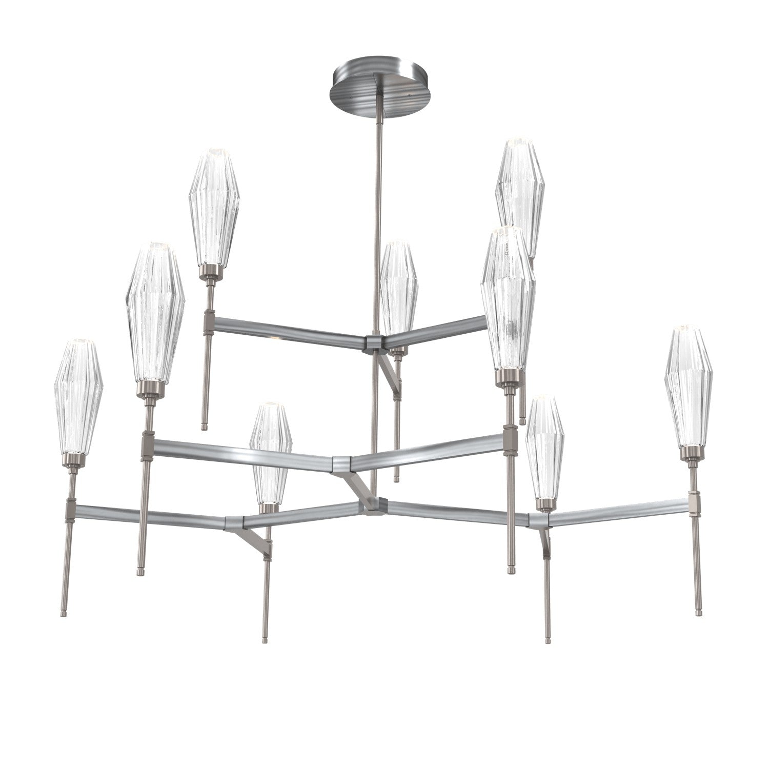 Hammerton Studio - CHB0049-54-GM-RC-001-L3 - LED Chandelier - Aalto - Gunmetal