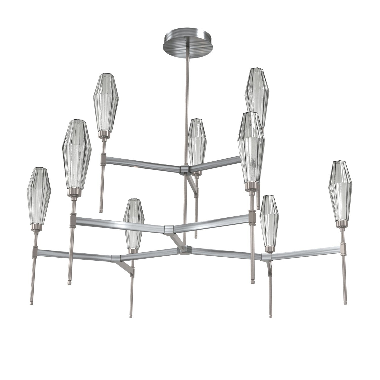 Hammerton Studio - CHB0049-54-GM-RS-001-L1 - LED Chandelier - Aalto - Gunmetal