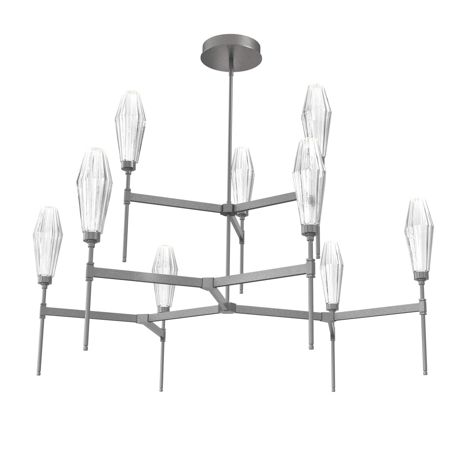 Hammerton Studio - CHB0049-54-GP-RC-001-L1 - LED Chandelier - Aalto - Graphite