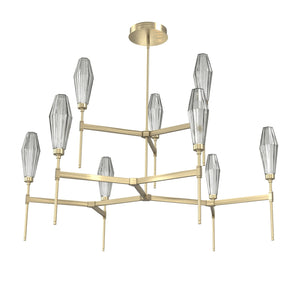 Hammerton Studio - CHB0049-54-HB-RS-001-L1 - LED Chandelier - Aalto - Heritage Brass