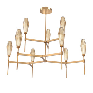 Hammerton Studio - CHB0049-54-NB-RB-001-L1 - LED Chandelier - Aalto - Novel Brass