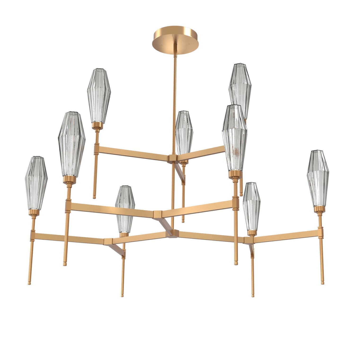 Hammerton Studio - CHB0049-54-NB-RS-001-L1 - LED Chandelier - Aalto - Novel Brass