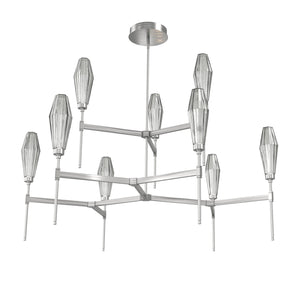 Hammerton Studio - CHB0049-54-SN-RS-001-L3 - LED Chandelier - Aalto - Satin Nickel