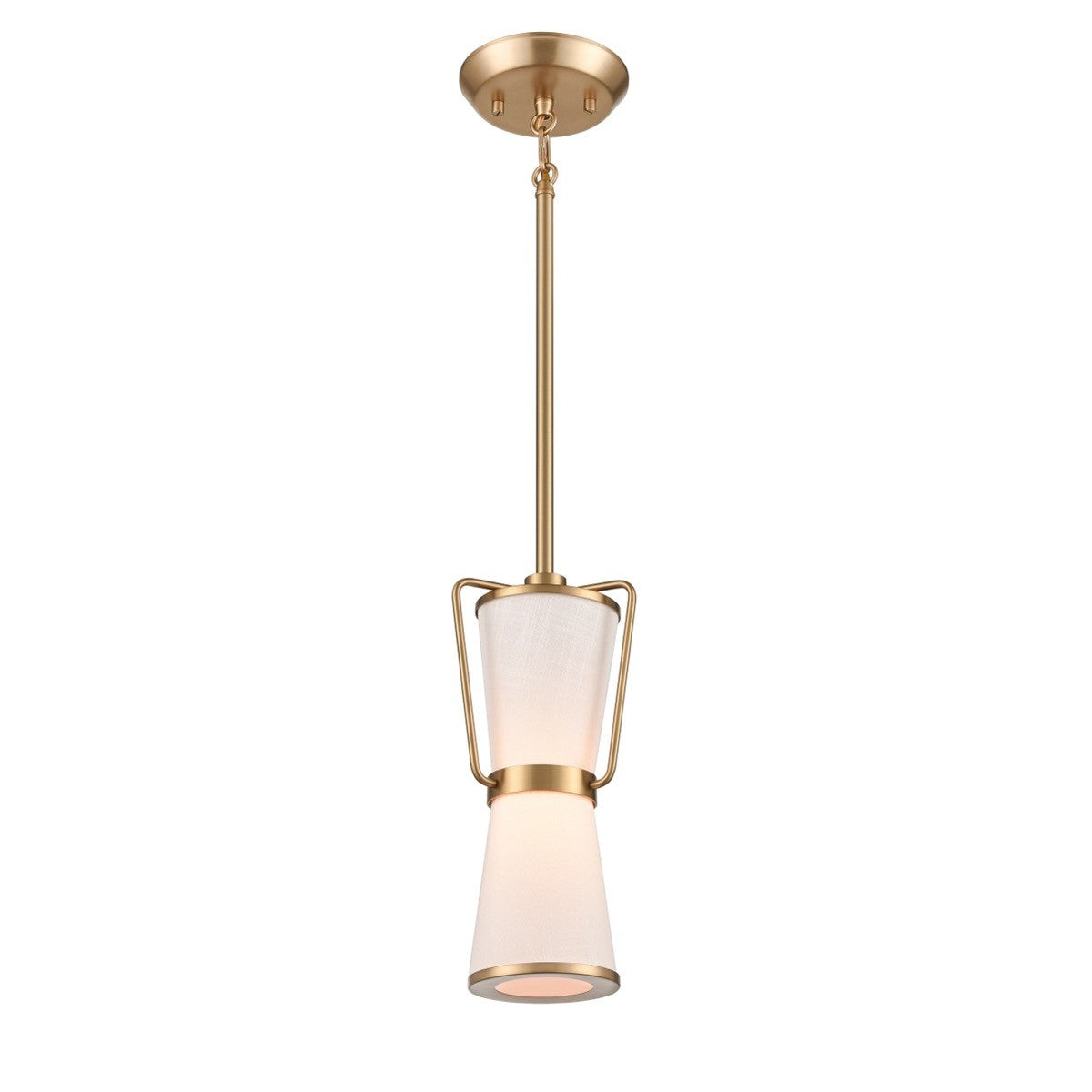 Artcraft - AC11830BB - One Light Pendant - Layla - Brushed Brass