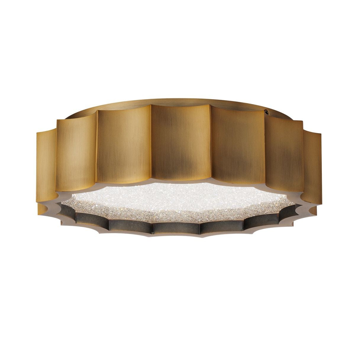 Schonbek - S8412-700R - LED Flush Mount - Tarte - Aged Brass