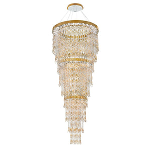 Schonbek - S9192-22R - LED Foyer Pendant - Pavona - Heirloom Gold