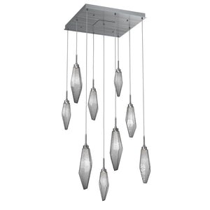 Hammerton Studio - CHB0050-09-GM-CS-C01-L1 - LED Pendant - Rock Crystal - Gunmetal