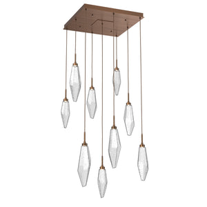 Hammerton Studio - CHB0050-09-RB-CC-C01-L1 - LED Pendant - Rock Crystal - Oil Rubbed Bronze