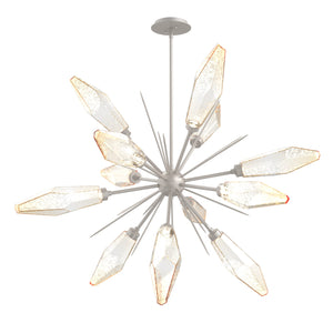 Hammerton Studio - CHB0050-0A-BS-CA-001-L1 - LED Starburst - Rock Crystal - Beige Silver