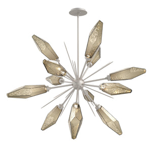 Hammerton Studio - CHB0050-0A-BS-CB-001-L1 - LED Starburst - Rock Crystal - Beige Silver