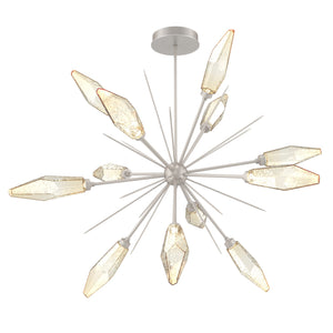 Hammerton Studio - CHB0050-0B-BS-CA-001-L3 - LED Lantern - Rock Crystal - Beige Silver