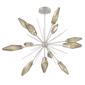 Hammerton Studio - CHB0050-0B-BS-CB-001-L3 - LED Lantern - Rock Crystal - Beige Silver