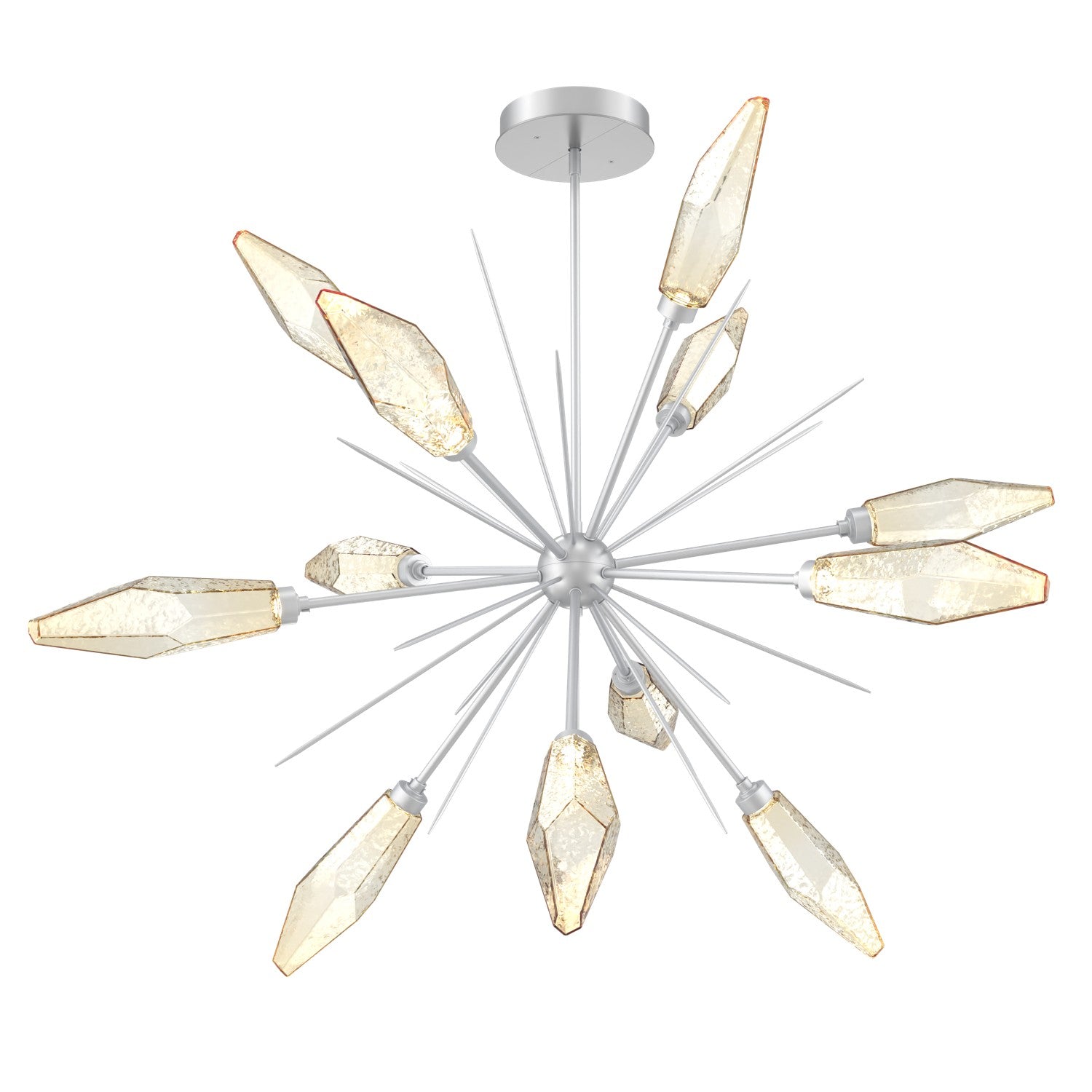 Hammerton Studio - CHB0050-0B-CS-CA-001-L3 - LED Lantern - Rock Crystal - Classic Silver