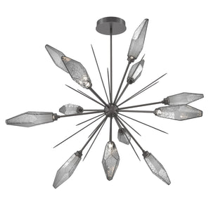 Hammerton Studio - CHB0050-0B-GP-CS-001-L1 - LED Lantern - Rock Crystal - Graphite