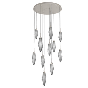 Hammerton Studio - CHB0050-11-BS-CS-C01-L1 - LED Pendant - Rock Crystal - Beige Silver