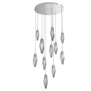 Hammerton Studio - CHB0050-11-CS-CS-C01-L1 - LED Pendant - Rock Crystal - Classic Silver