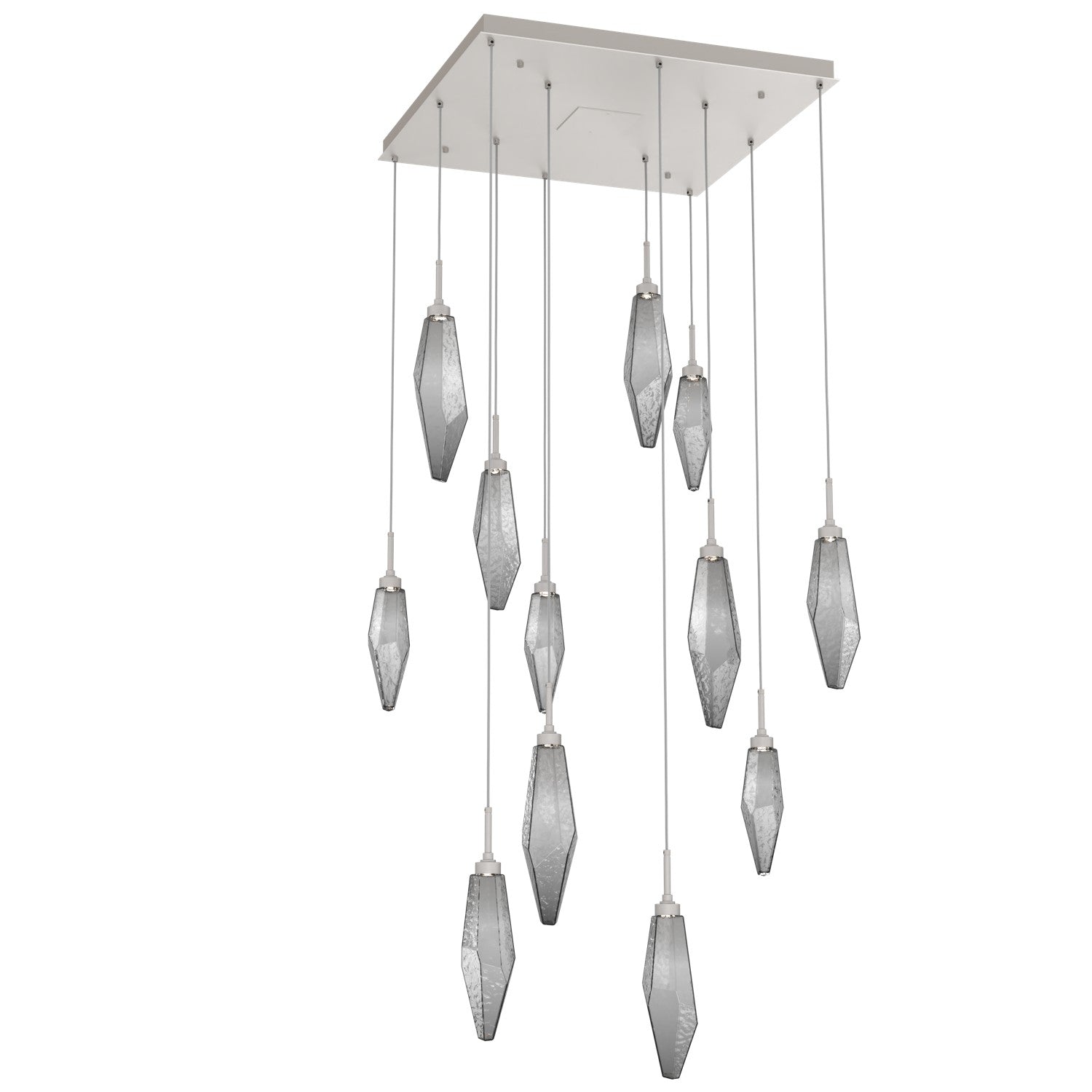 Hammerton Studio - CHB0050-12-BS-CS-C01-L1 - LED Pendant - Rock Crystal - Beige Silver