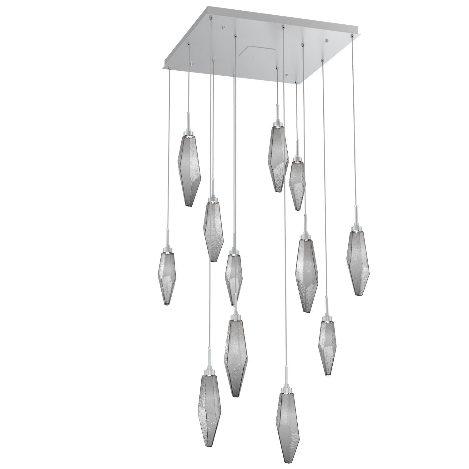 Hammerton Studio - CHB0050-12-CS-CS-C01-L1 - LED Pendant - Rock Crystal - Classic Silver