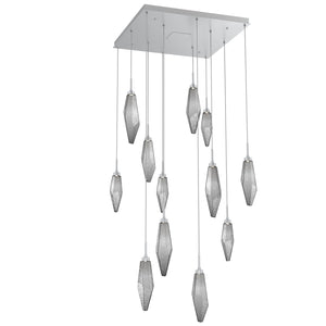 Hammerton Studio - CHB0050-12-CS-CS-C01-L1 - LED Pendant - Rock Crystal - Classic Silver