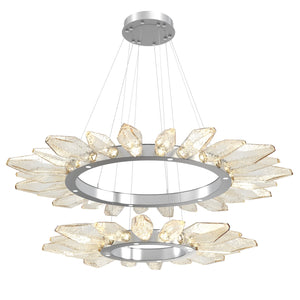 Hammerton Studio - CHB0050-2T-CS-CA-CA1-L1 - LED Lantern - Rock Crystal - Classic Silver