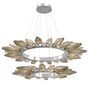 Hammerton Studio - CHB0050-2T-CS-CB-CA1-L1 - LED Lantern - Rock Crystal - Classic Silver
