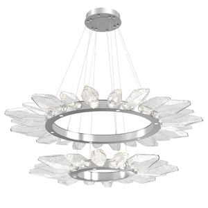 Hammerton Studio - CHB0050-2T-CS-CC-CA1-L1 - LED Lantern - Rock Crystal - Classic Silver