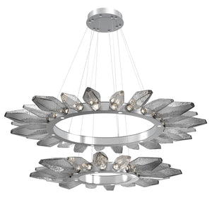 Hammerton Studio - CHB0050-2T-CS-CS-CA1-L1 - LED Lantern - Rock Crystal - Classic Silver