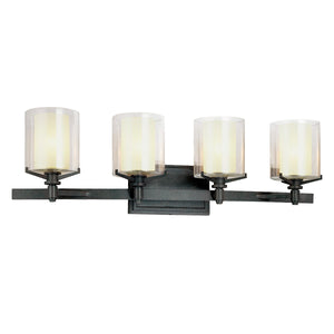 Troy Lighting - B1714-TRN - Four Light Bath and Vanity - Arcadia - French Iron