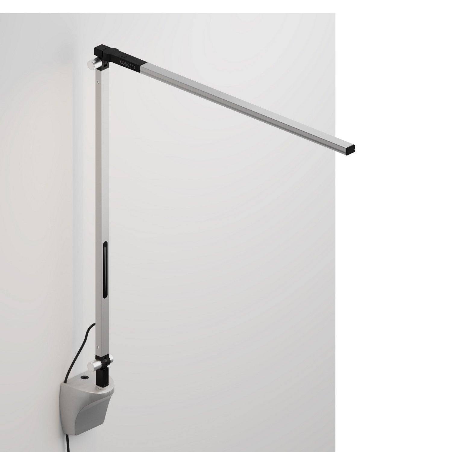 Koncept - AR1000-WD-SIL-WAL - LED Desk Lamp - Z-Bar - Silver