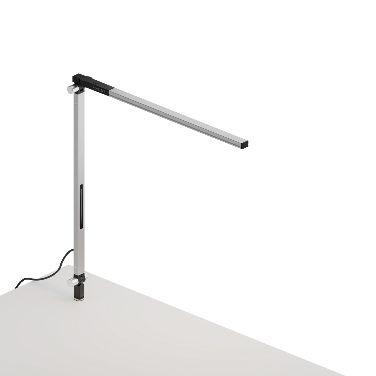 Koncept - AR1100-WD-SIL-THR - LED Desk Lamp - Z-Bar - Silver