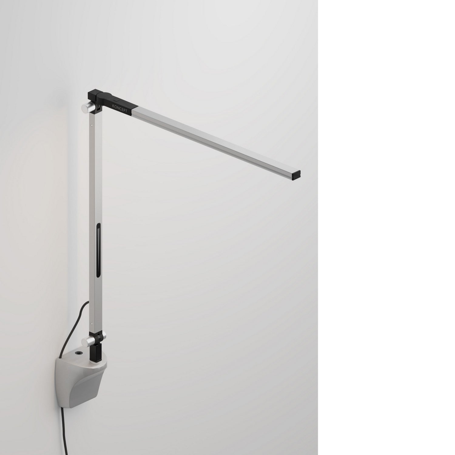 Koncept - AR1100-WD-SIL-WAL - LED Desk Lamp - Z-Bar - Silver