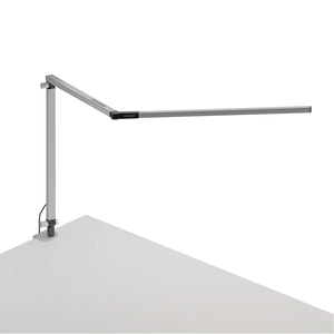 Koncept - AR3000-WD-SIL-CLP - LED Desk Lamp - Z-Bar - Silver