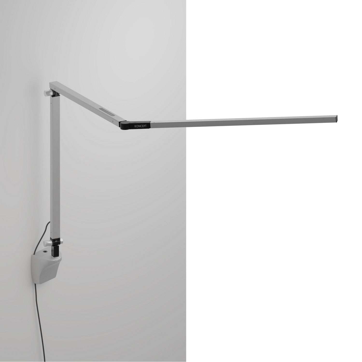 Koncept - AR3000-WD-SIL-WAL - LED Desk Lamp - Z-Bar - Silver