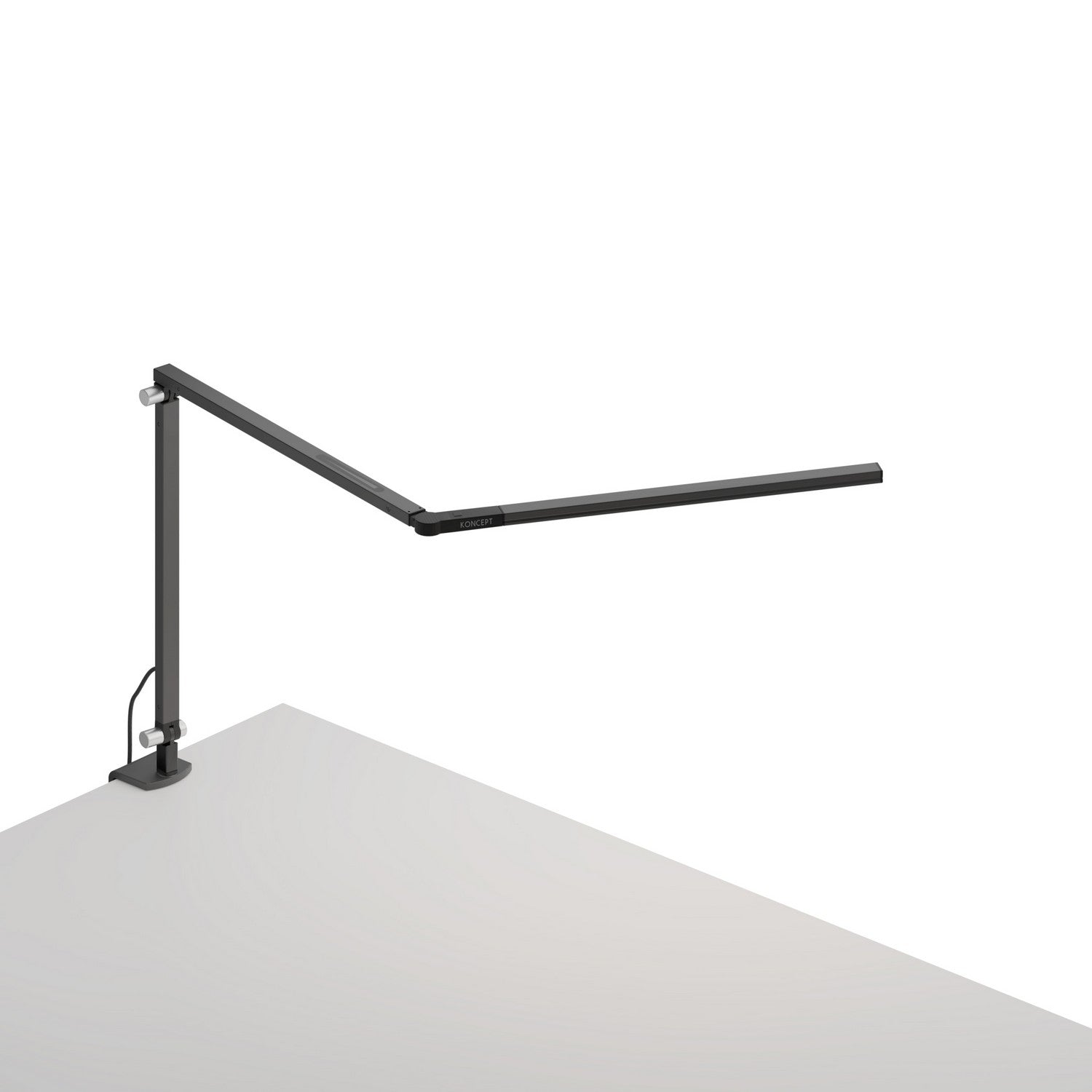 Koncept - AR3100-CD-MBK-CLP - LED Desk Lamp - Z-Bar - Metallic black