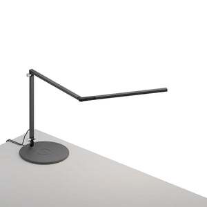 Koncept - AR3100-CD-MBK-QCB - LED Desk Lamp - Z-Bar - Metallic black